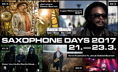 Saxophone Days rozezní Jazz Dock
