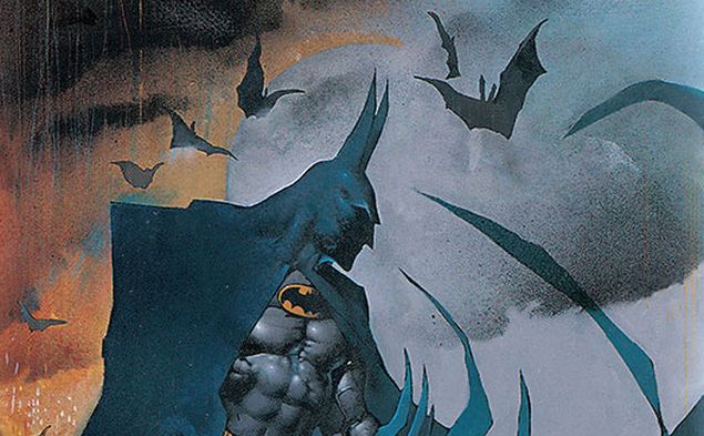 Spravedlnost slepá jako netopýr (Batman / Soudce Dredd)