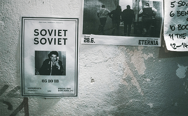 Soviet Soviet + Baical + Don Juan, 5.10.2018, Underdogs', Praha