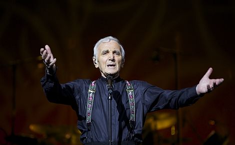 Charles Aznavour ještě jednou u nás