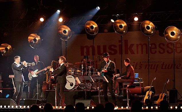 Triumvirát zábavy v hudebním průmyslu (Musikmesse)