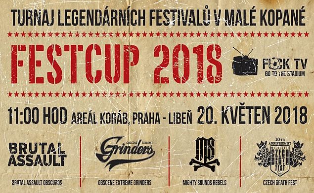 Fest Cup 2018 aneb organizátoři tvrdých festivalů na hřišti