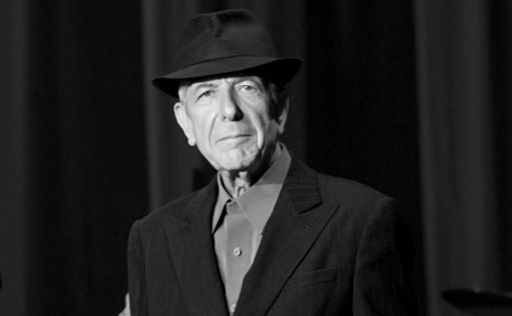 Leonard Cohen (21. 9. 1934 - 10. 11. 2016), Praha