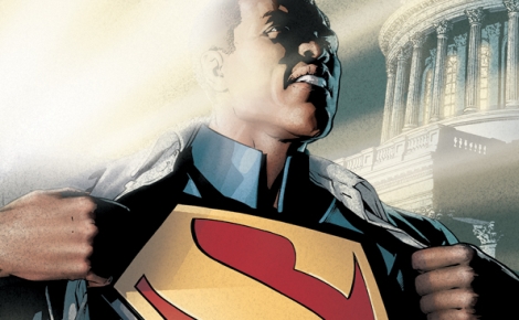 Bílý dům, černý prezident (Superman Action Comics 2: Neprůstřelný)